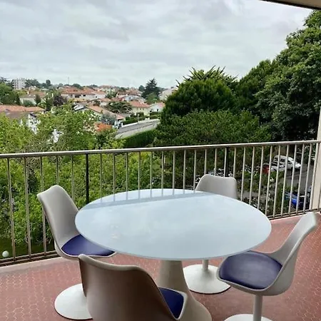 T3 - Centre - 75M2 - 2 Sdb - Parking - Calme Appartement Anglet Buitenkant foto